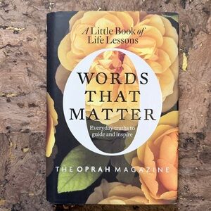 Words That Matter Book by The Oprah Magazine